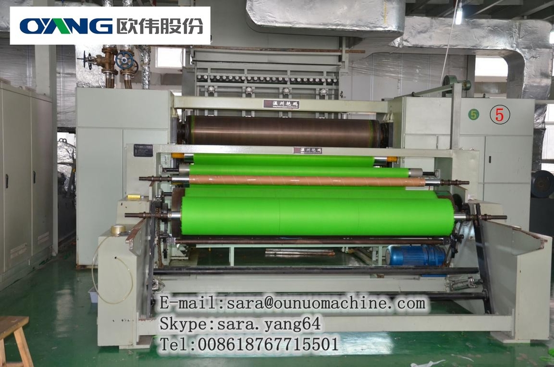 1600-3200m पीपी Spunbonded Nonwovens बनाने मशीनें गैर बुना कपड़ा मशीन