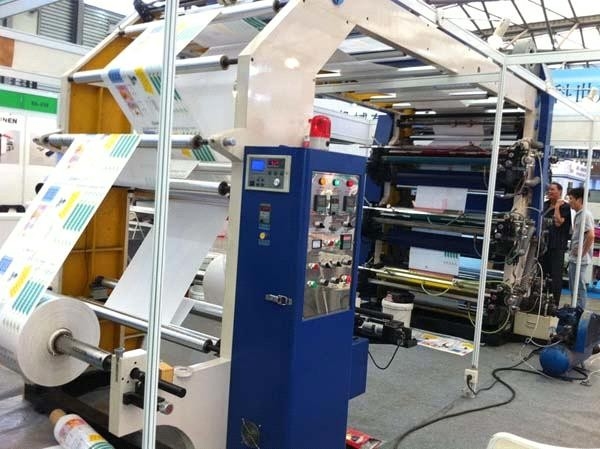 हाई स्पीड flexo छपाई मशीन मुद्रण पॉलीथीन प्लास्टिक