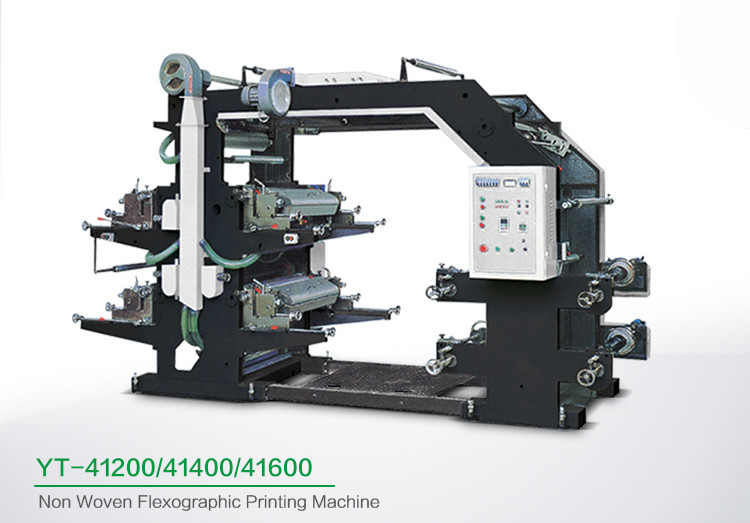 ऊर्जा की बचत चार रंग Flexo प्रिंटिंग मशीन / बड़े 4 रंग प्रिंटिंग प्रेस मशीन