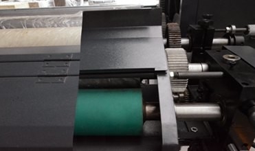 पेपर प्रिंटर / लेबल प्रिंटर के लिए हाई स्पीड 4 कलर फ्लेक्सोग्राफिक प्रिंटिंग मशीन